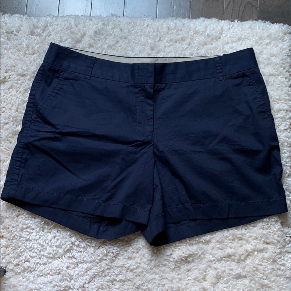J. Crew Factory Shorts Navy Blue 12. NWOT